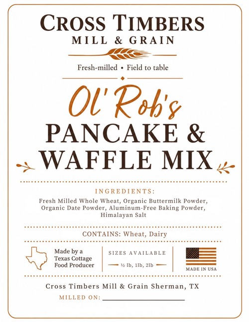 Ol' Rob's Pancake & Waffle Mix